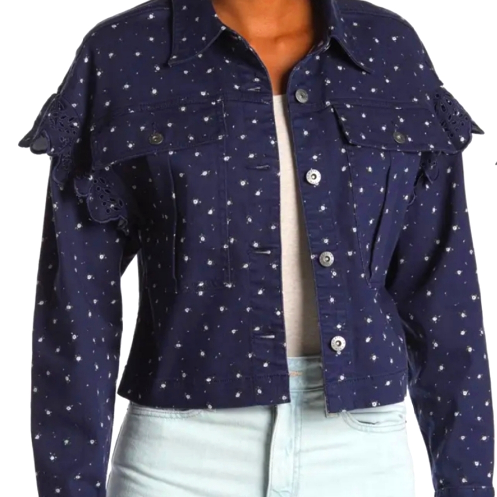 Celeste Ruffle Jacket by SOMETHING NAVY